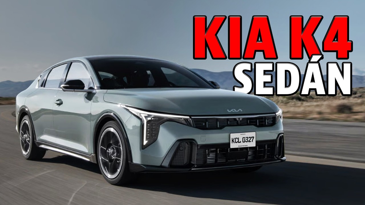 KIA K4 Sedán 🚗 El nuevo sedán que reemplaza al Forte