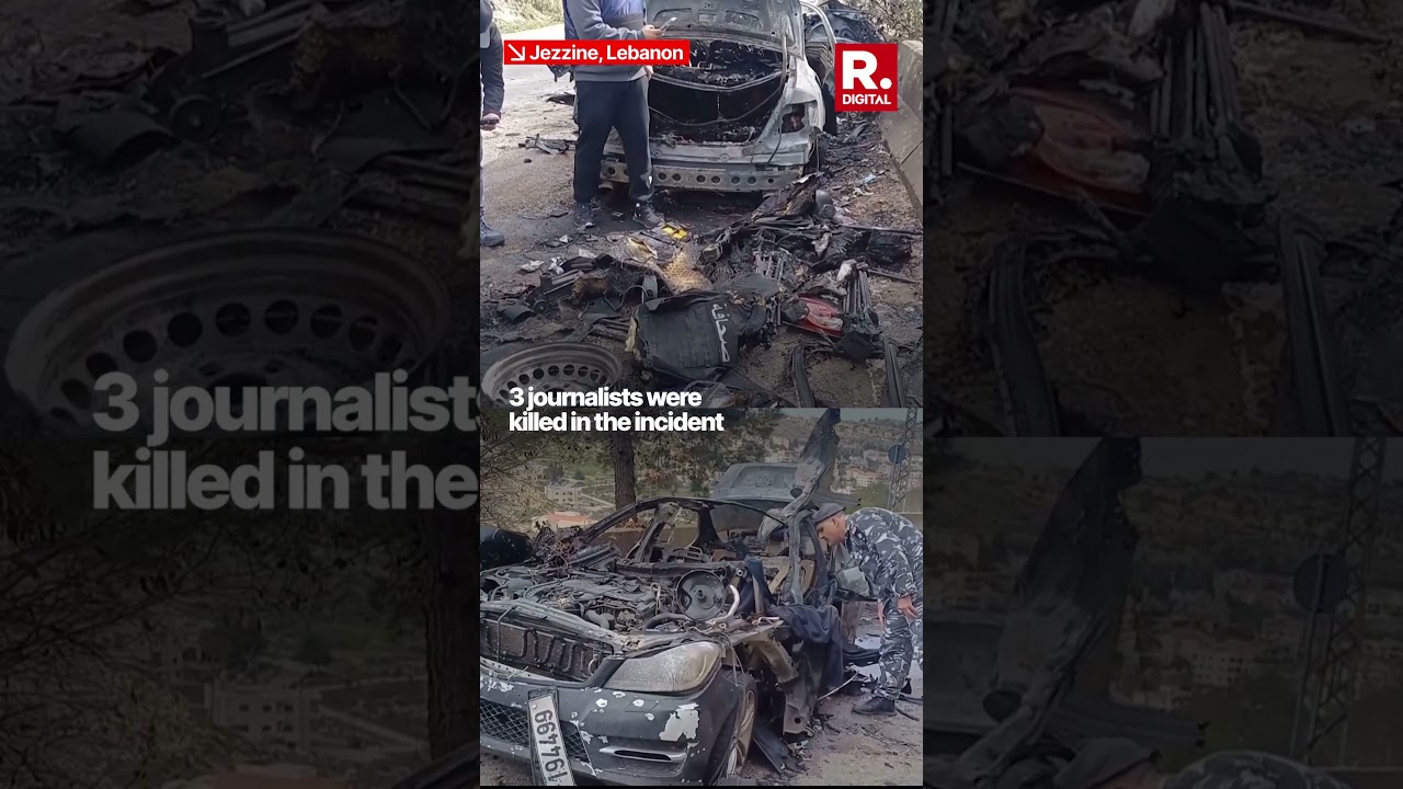 Israeli Airstrike Kills 3 Journalists in Southern Lebanon