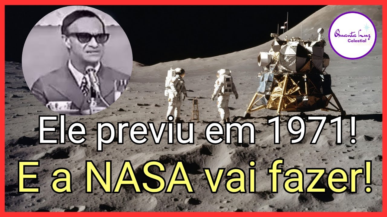 Chico Xavier e as Cidades de Vidro na Lua!