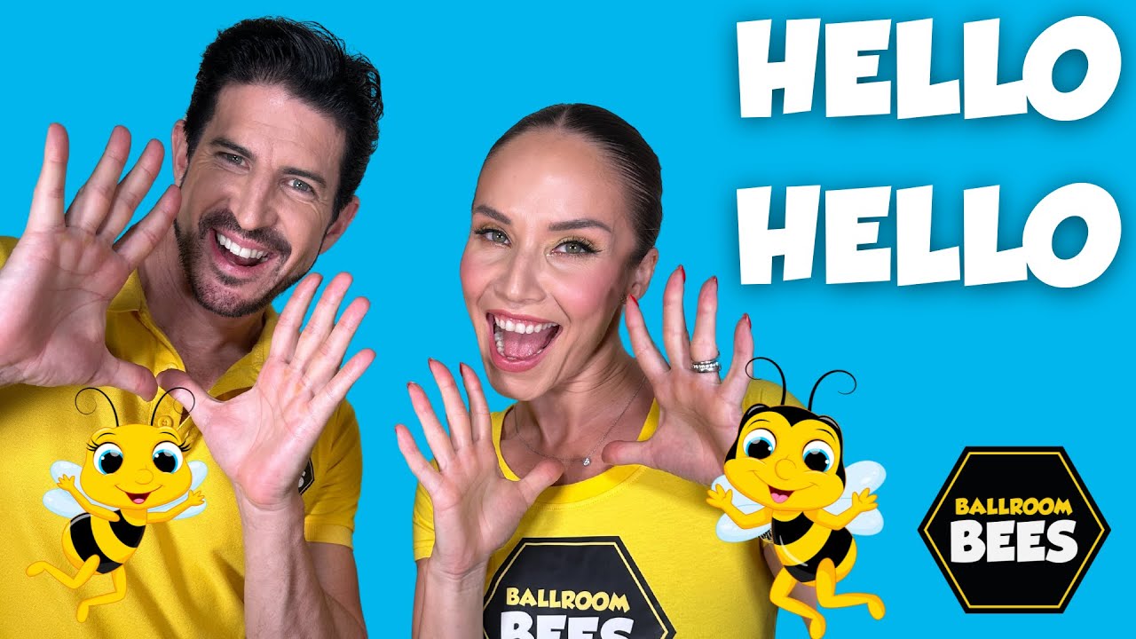 HELLO HELLO Super Simple Songs | High Energy Warm Up @ballroombees