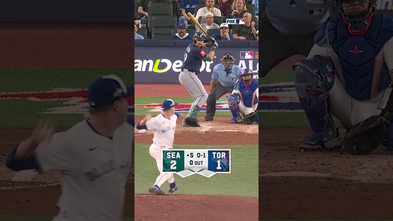 Mariners vs. Blue Jays Game 7 was ELECTRIC ⚡️ #mlb #baseball #mariners #bluejays
