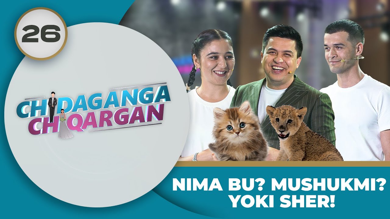 Chidaganga Chiqargan 26-son NIMA BU? ILONMI? YOKI SHER! (17.08.2024)
