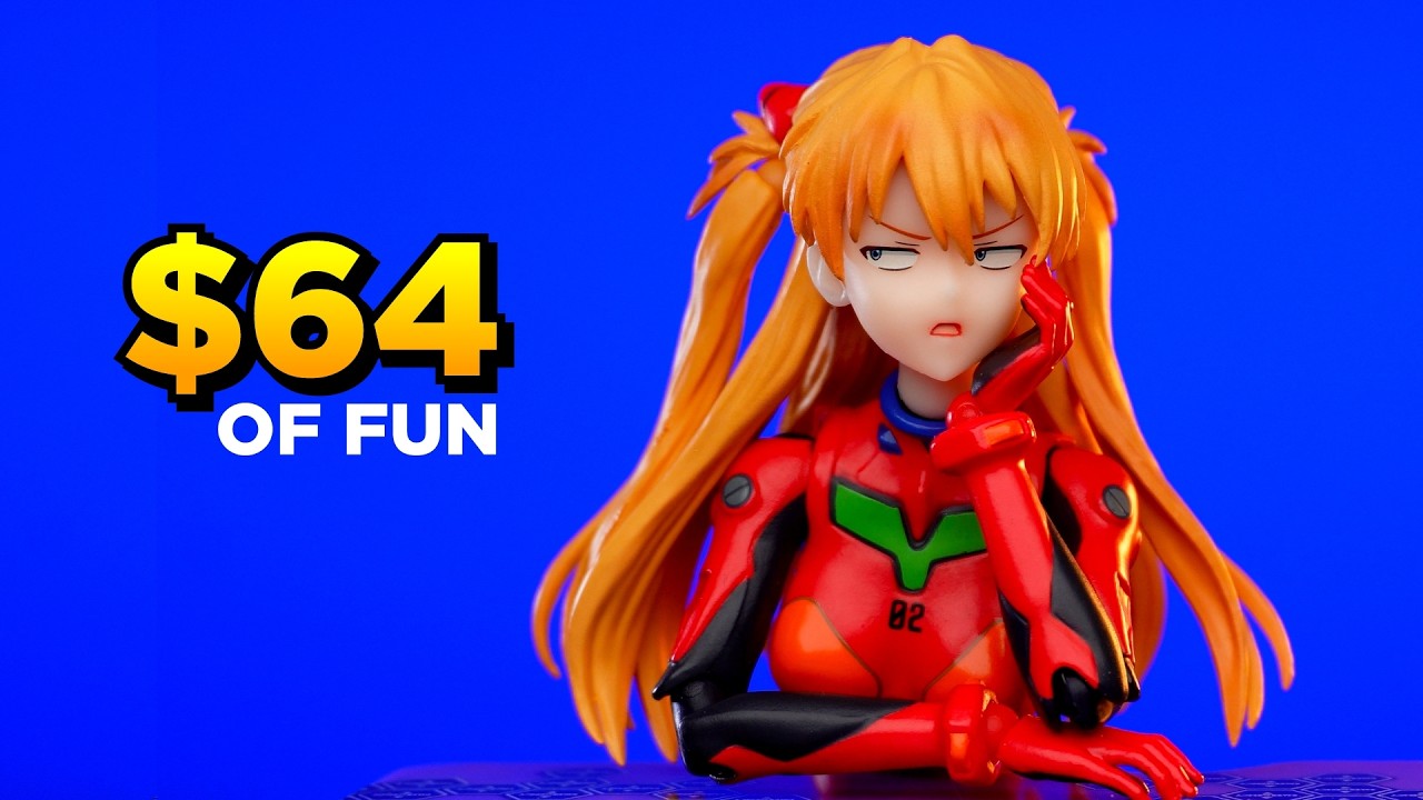 Я в шоке от того, насколько ЗАБАВНОЙ оказалась эта фигурка! | SHF Evangelion Асука