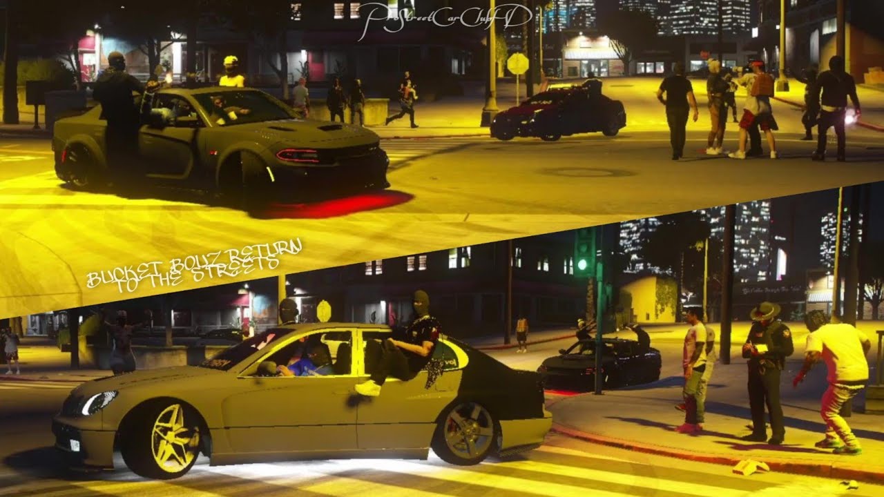(PC) GTA FiveM: BUCKET BOYZ RETURN TO THE STREETS!| 54 Mins Of Sideshows In Our Custom Buckets!