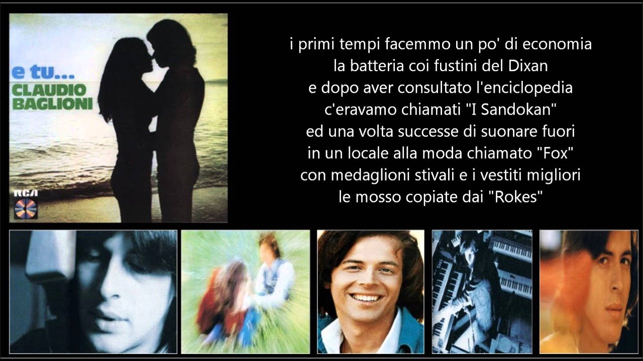 CLAUDIO BAGLIONI - Oh Merilù