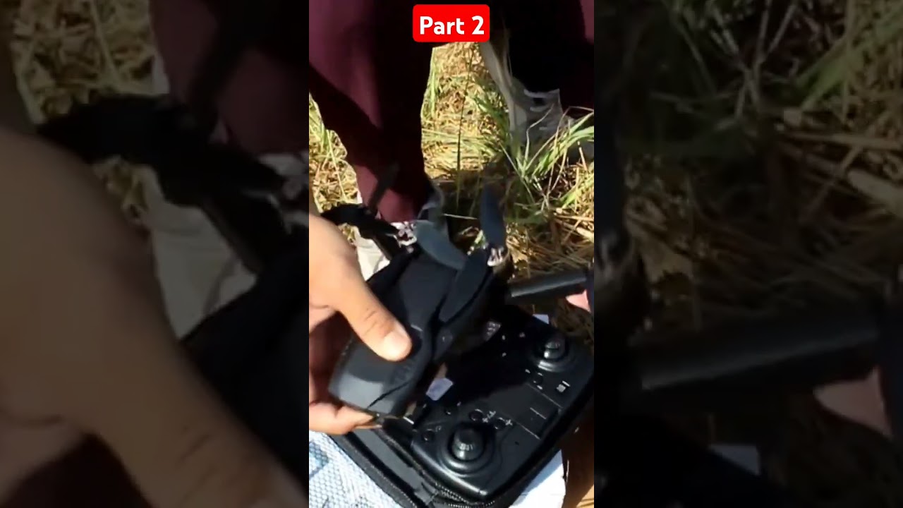 F198 Drone flying drone || remote control drone fly review outdoor test 2 #drone #shorts