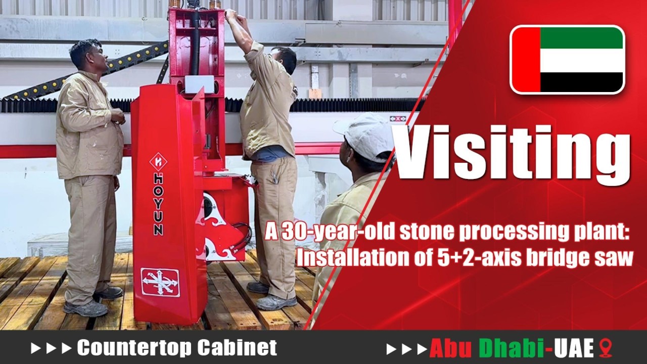 30-Year-Old Stone Factory Gets Advanced 5+2 Axis Bridge Saw &ndash; Here's What Happens