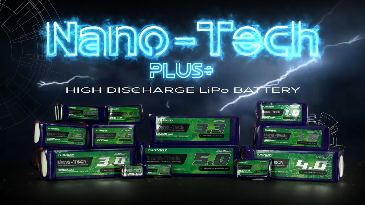 Nano-Tech Plus High Discharge LiPo Battery Range - HobbyKing Product Video