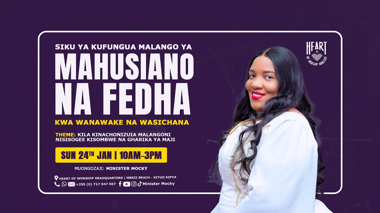 SIKU YA KUFUNGUA MALANGO YA MAHUSIANO NA FEDHA KWA WANAWAKE/WASICHANA || 24 JANUARI 2026