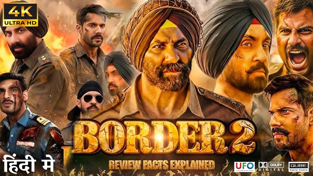 Border 2 Full Movie | Sunny Deol | Sabyasachi Mishra | Guneet Sandhu | Sudesh Be | Facts and Review
