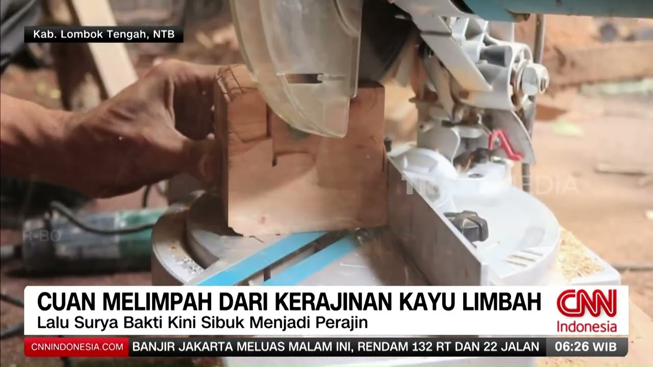 Cuan Melimpah Dari Kerajinan Kayu Limbah | REDAKSI PAGI (23/01/26)