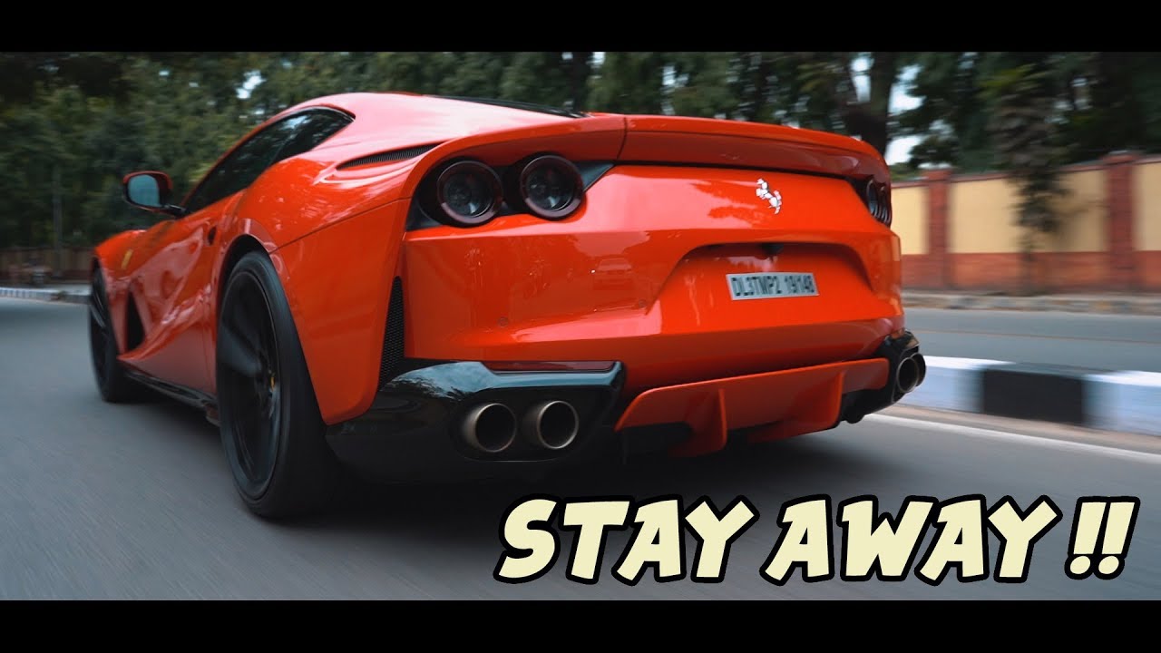 Stay Away from this Extremely LOUD Ferrari in India !!