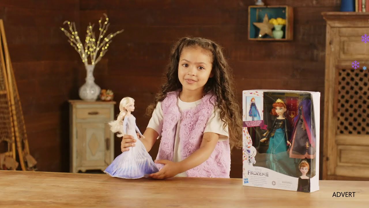 👑 Transforming Anna And Elsa Dolls | Frozen 2 | Disney Kids | ADVERT