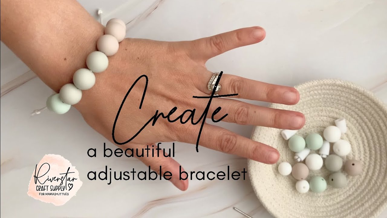 How To: Craft an Adjustable Silicone Beaded Bracelet