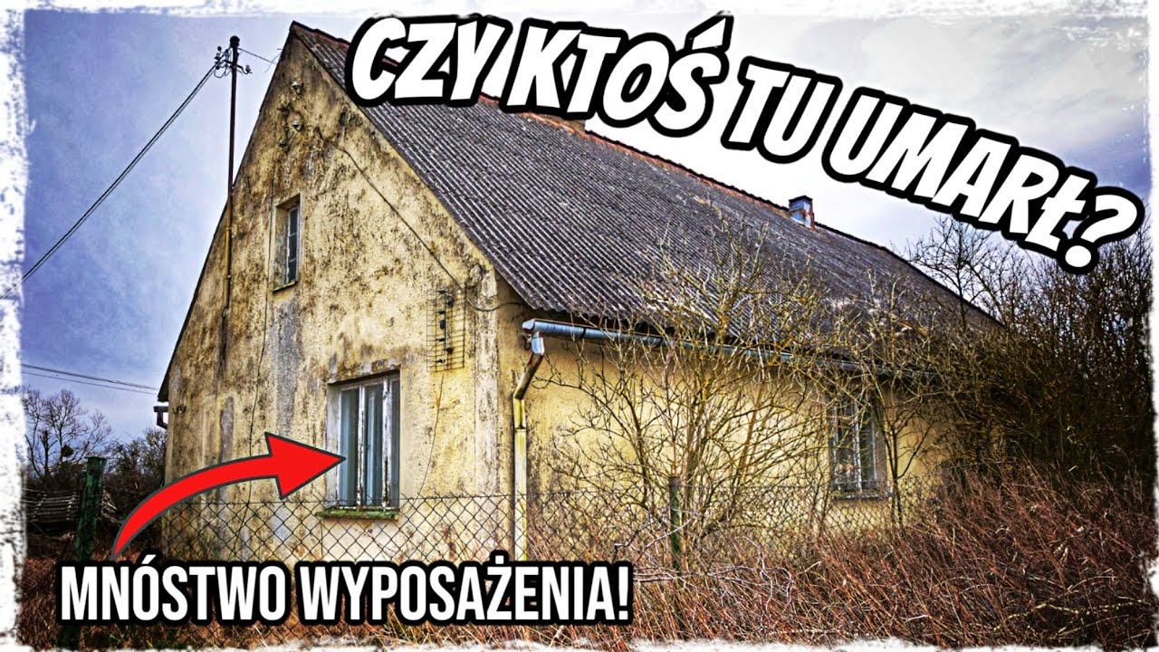 OPUSZCZONY PIĘKNIE URZĄDZONY DOM. CZY KTOŚ TU UMARŁ? #urbex #urbandecay #explore