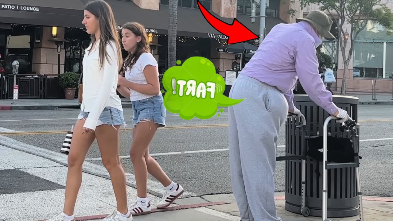 Best Of Old Man Wet Farts Pranks!!! Sneaking Up On People