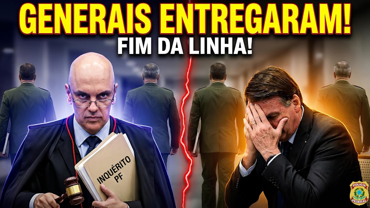 URGENTE A CASA CAIU! MILITARES ABREM O BICO E DEIXAM BOLSONARO SEM SAÍDA!