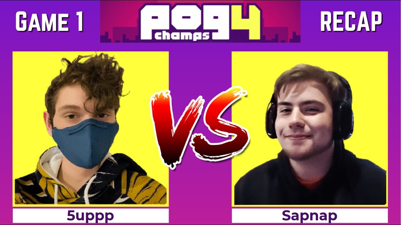 5uppp vs.Sapnap | Pogchamps 4 Game 1 Recap