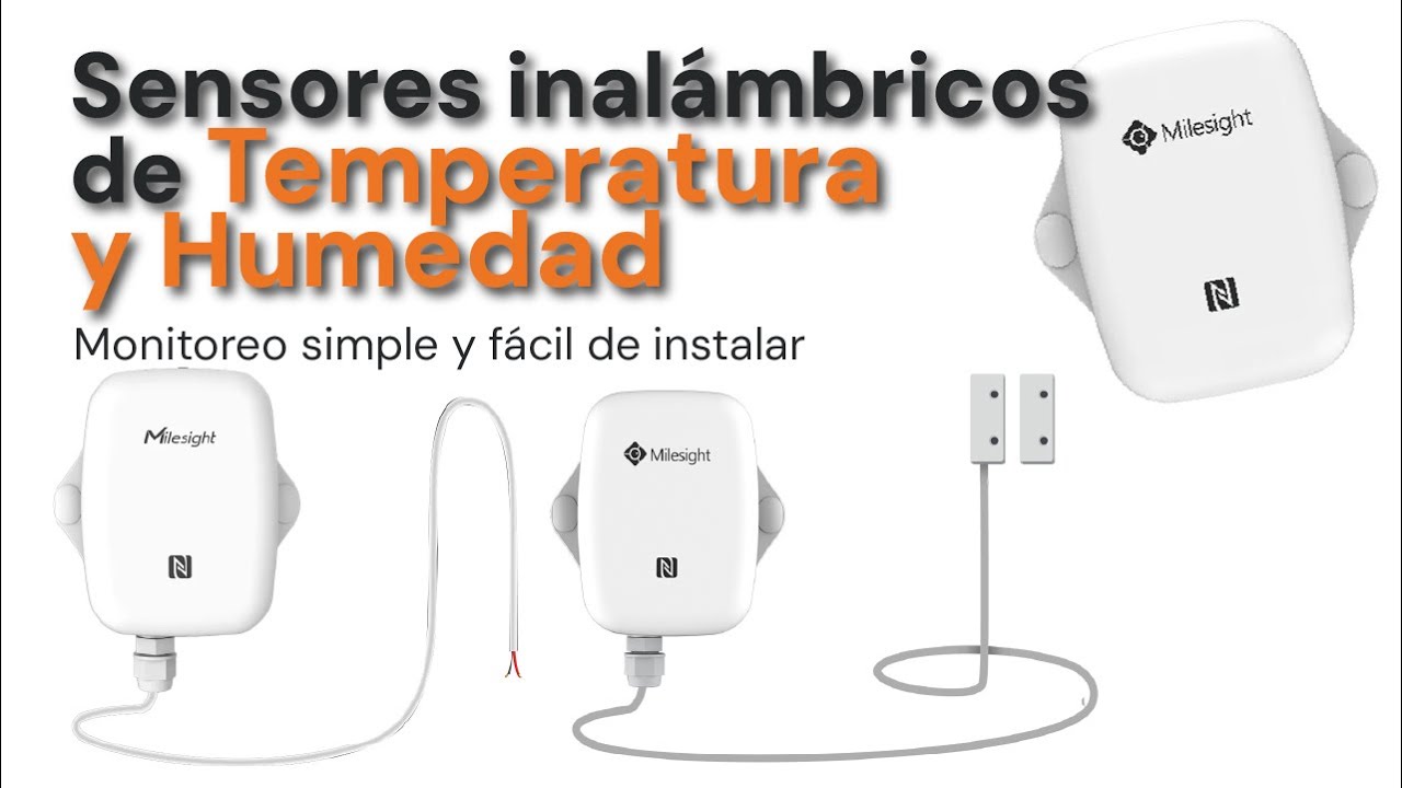 🌡️ Sensores de Temperatura y Humedad Inalámbricos | Monitoreo simple y fácil de instalar | WeDo #11