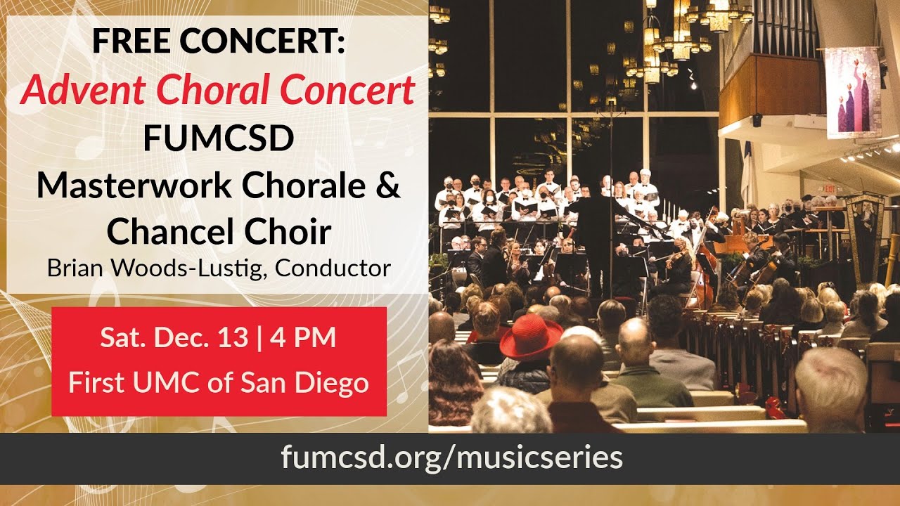 2025-26 Music Series: Advent Choral Concert 4 PM