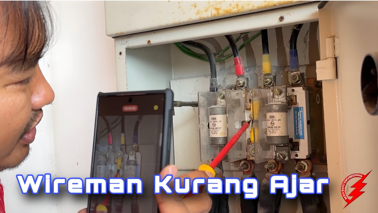 PAKAR ELEKTRIK : Kurang Ajar Betul Wireman Ni Buat Bypass