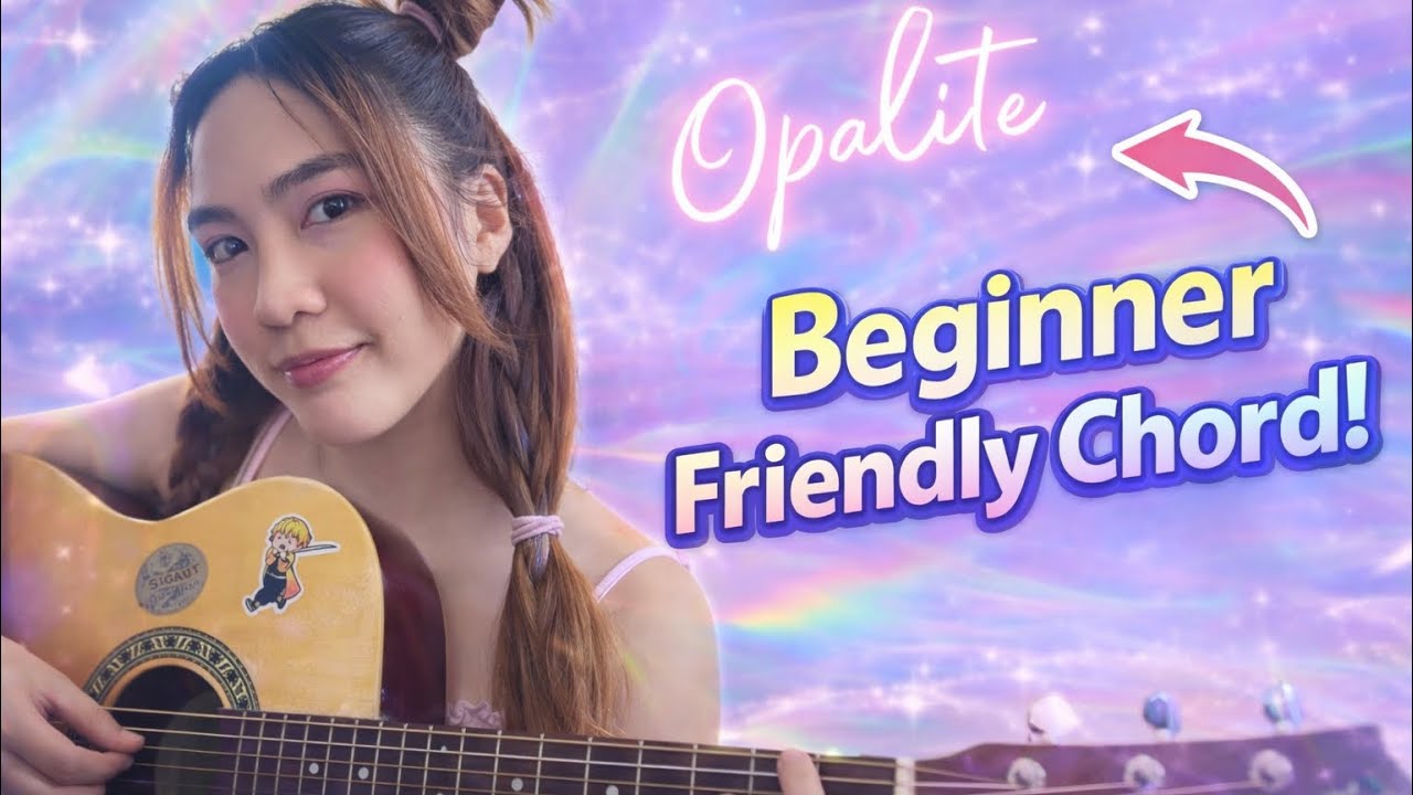 Opalite Acoustic Guitar Tutorial | Easy Chords for Beginners
