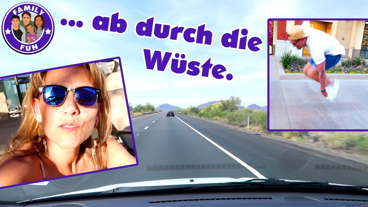CHALLENGE am POOL | WÜSTENLEBEN Arizona  FAMILY FUN ON TOUR