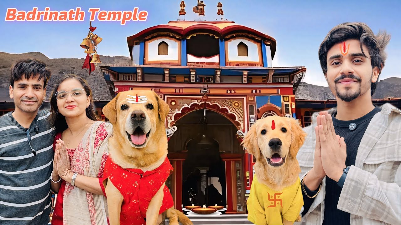 Trip To Badrinath Temple With Leo & Reo | 16 Million Celebration | Anant Rastogi