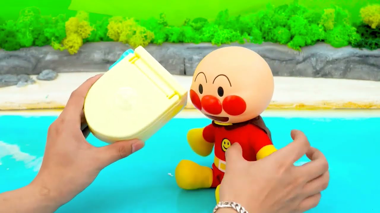 13 minutes Satisfying Unboxing Anpanman Fidget Board Big Fidget Toy ASMR 💖 No talking 😊