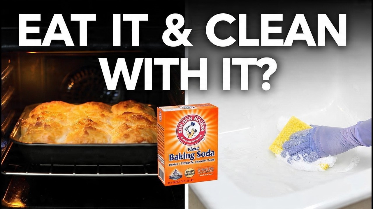 Baking Soda Explained: Why You Can Eat It AND Clean With It
