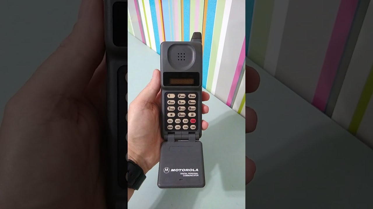 1001 celulares: O canal dos celulares antigos! MOTOROLA PT-550 - O TIJOL&Atilde;O!
