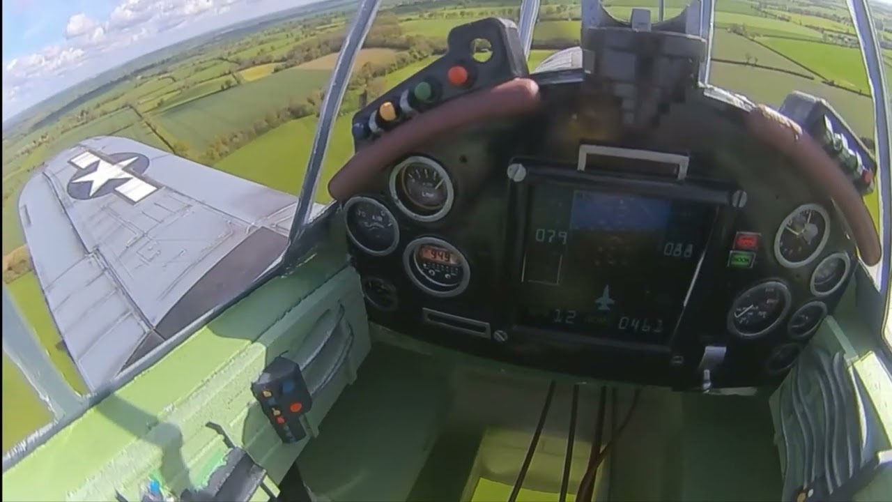 F4U Corsair - Scale Cockpit FPV - Reconnaissance Mission