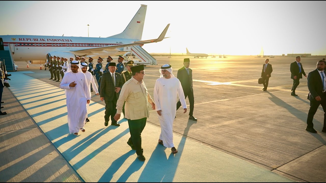 Tiba di Abu Dhabi, Presiden Prabowo akan Bertemu Presiden MBZ, Persatuan Emirat Arab, 9 April 2025