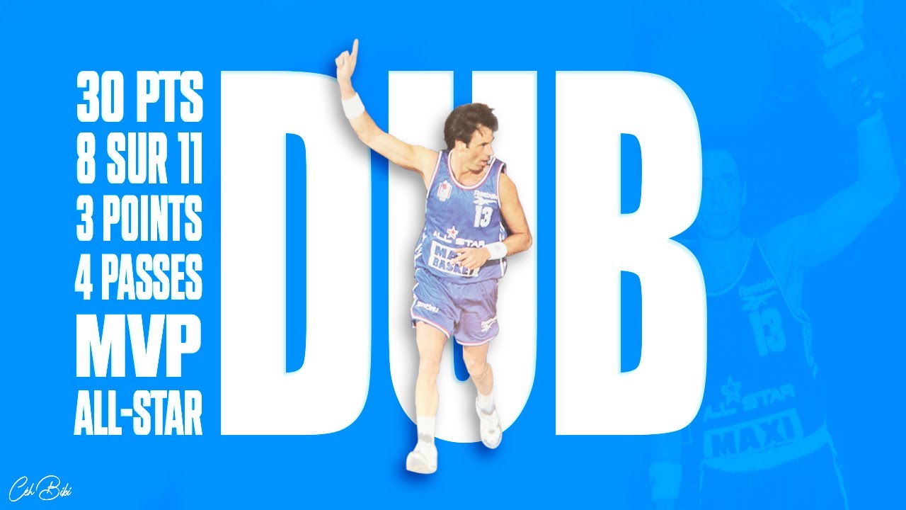 Le All-Star Game de feu de Dubuisson en 1994, 30 points dont 8 sur 11 à trois points!