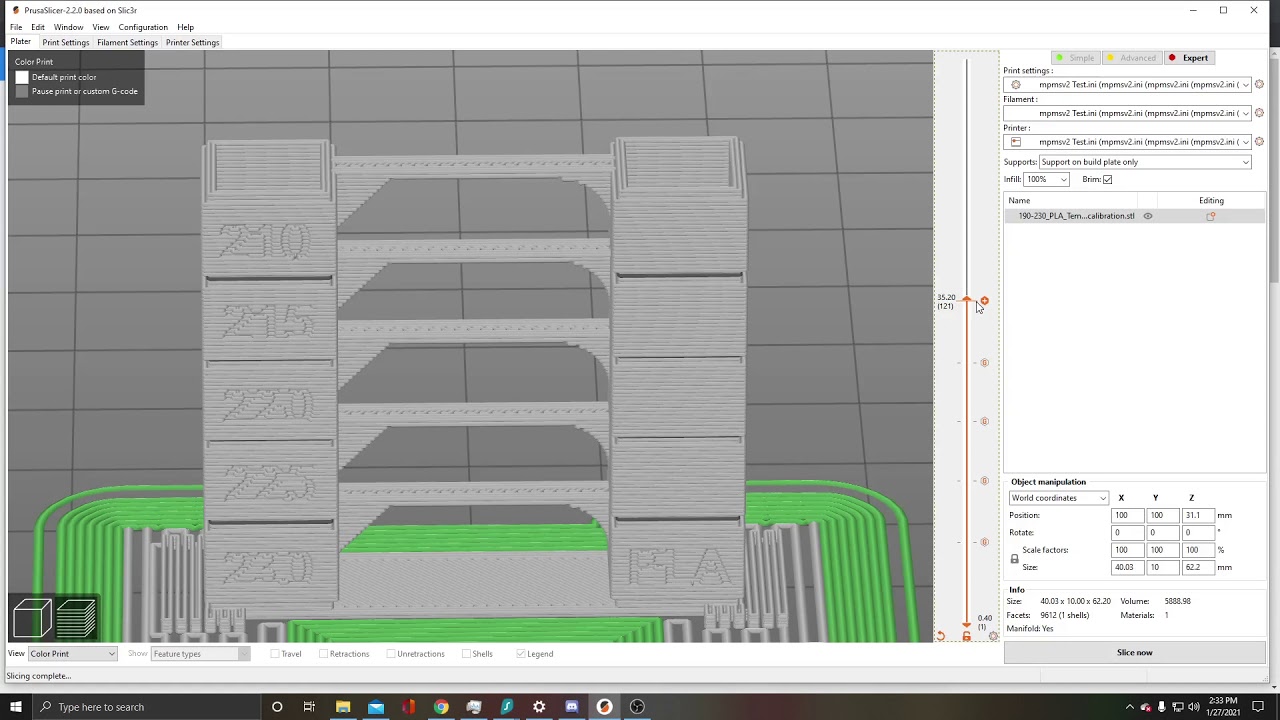 How to make Temp Tower In PrusaSlicer (Quick and Easy)