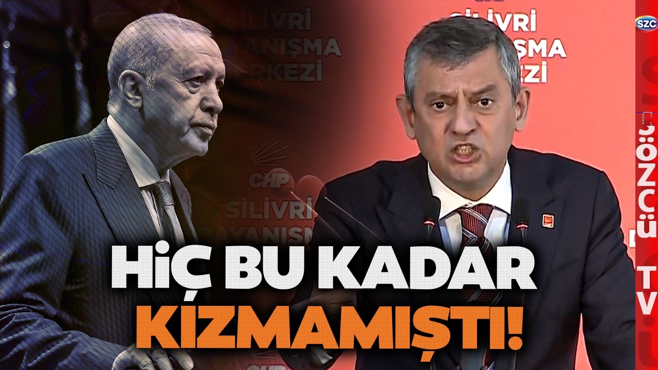 ÖZGÜR ÖZEL'DEN ERDOĞAN'A ZEHİR ZEMBEREK SÖZLER! 