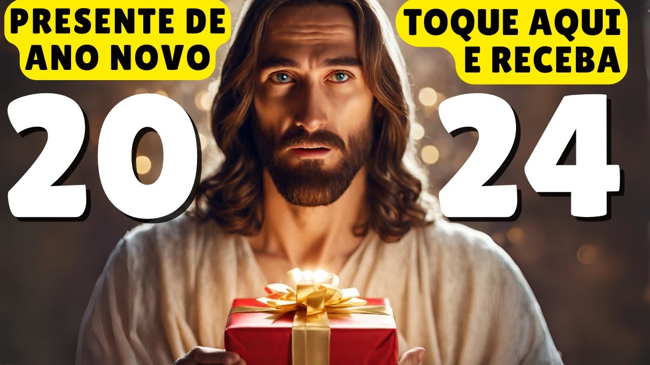 SE RECUSAR O PRESENTE DE JESUS, A SORTE TE DEIXARÁ EM 2024!