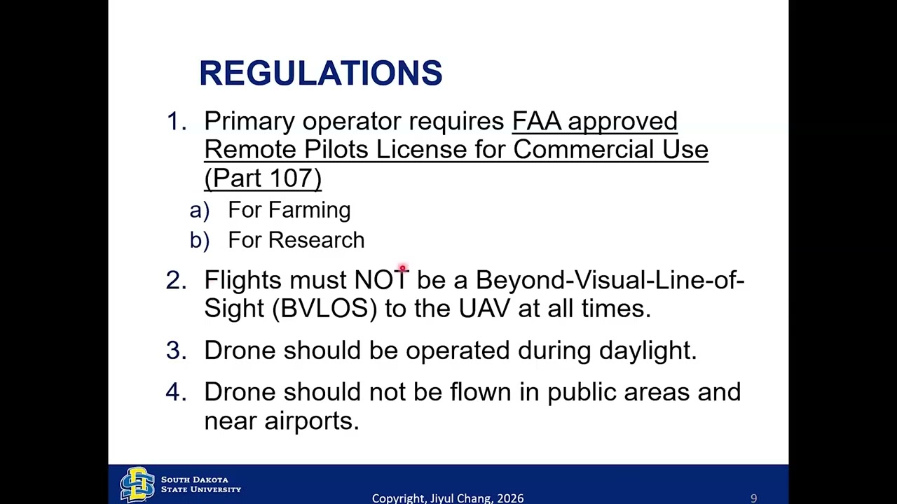 2026 Crop Hour: February 12 - Drones, Sensors for Precision Ag Practices, and for SD Agriculture