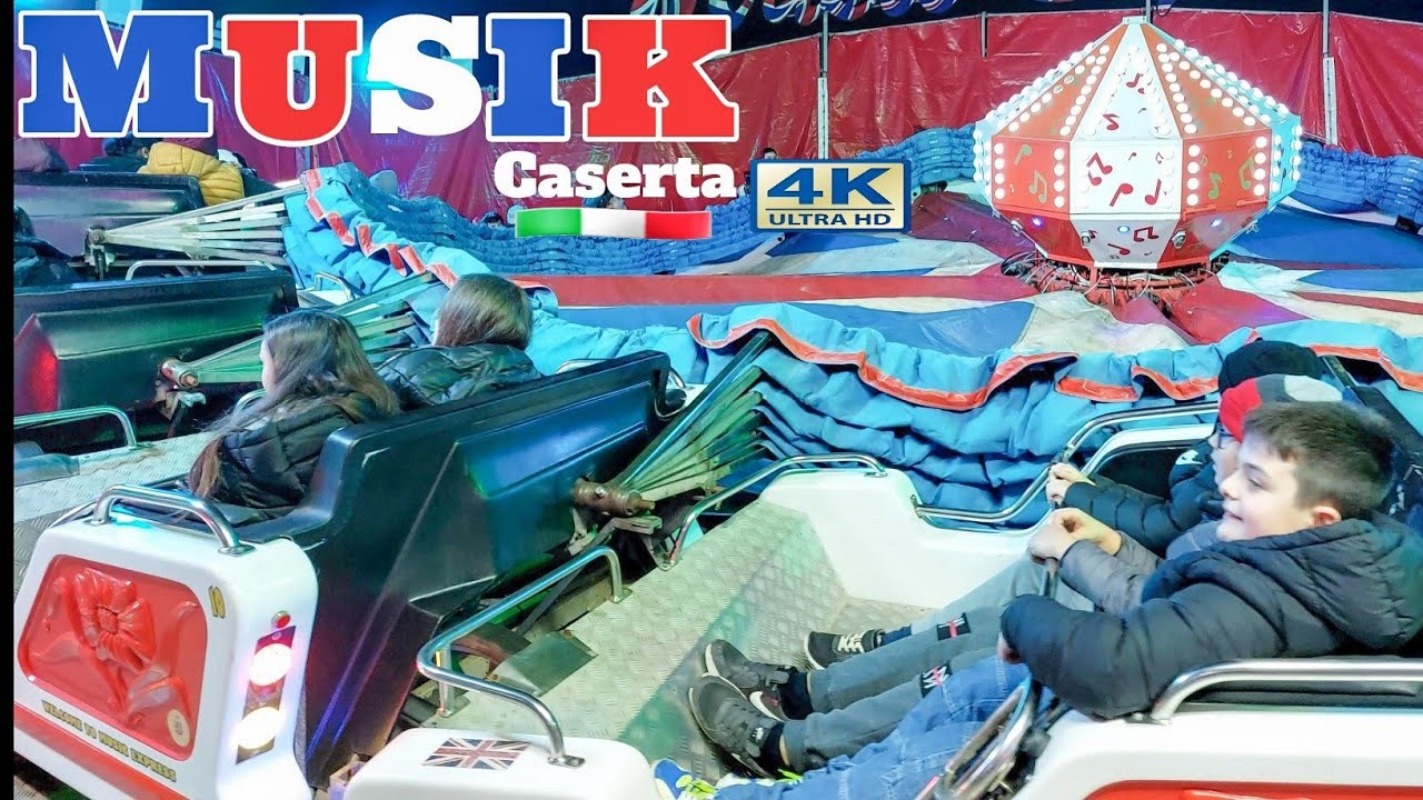 MUSIK EXPRESS Giostre 2023 🇮🇹 Lunapark 4K Caserta