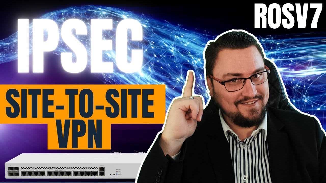 ☁️Простое руководство по IPSEC Site-To-Site VPN, MikroTik ROSv7☁️