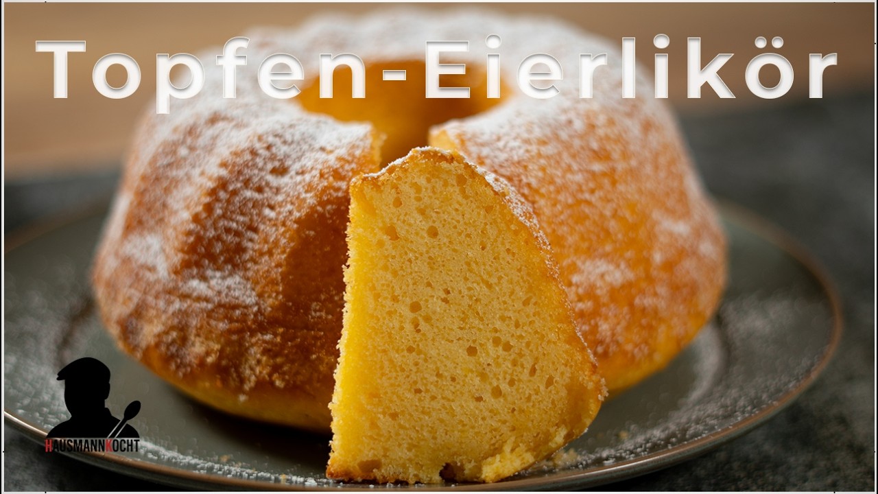 Eierlikör-Gugelhupf Rezept – saftiger Osterkuchen mit Topfen