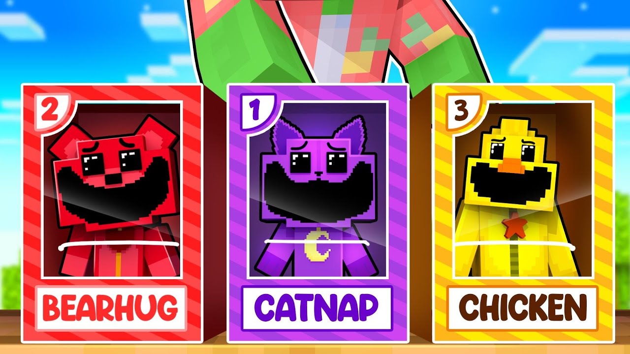 Turning SMILING CRITTERS into TOYS in Minecraft!