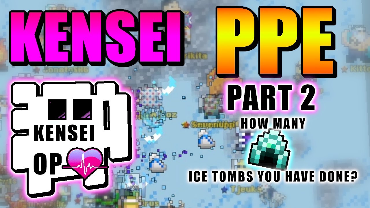 [RotMG] KENSEI PPE PART 2 What did I get in 175 Ice Tombs