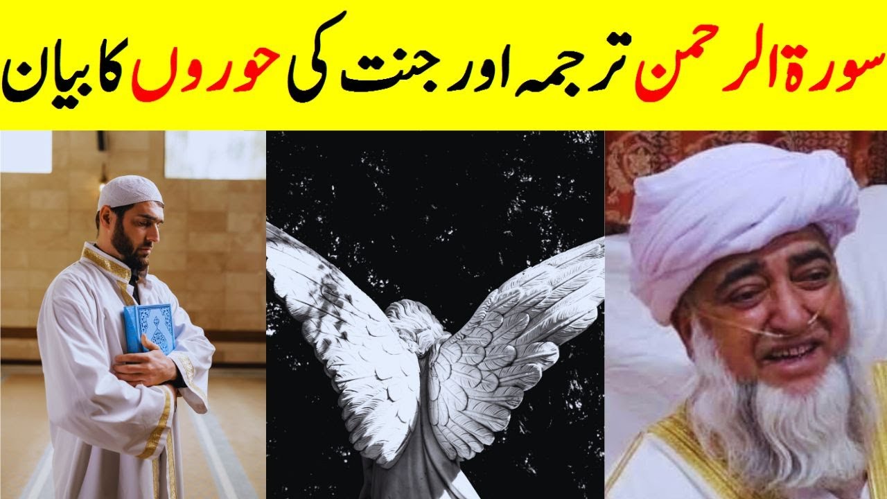 Surat Rahman and description of the Hoor of Paradise || Mufti Zarwali Khan Official