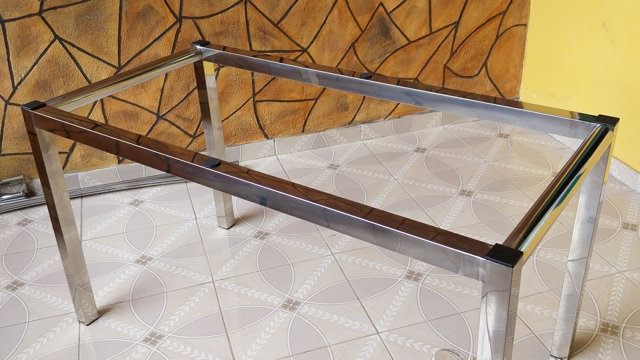 Passo a passo mesa em inox