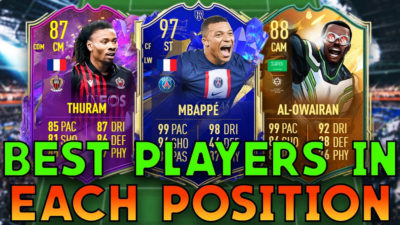 FIFA 23 BEST PLAYERS IN EACH POSITION! (ALL BUDGETS)