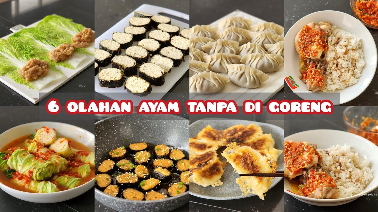 Ayamnya jangan di goreng mulu! Sekali kali coba kreasi daging ayam ini