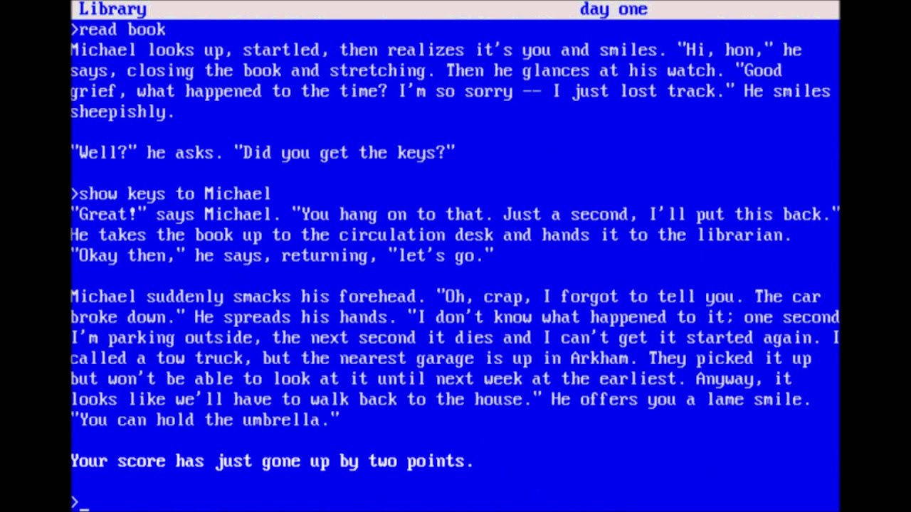 Anchorhead for DOS