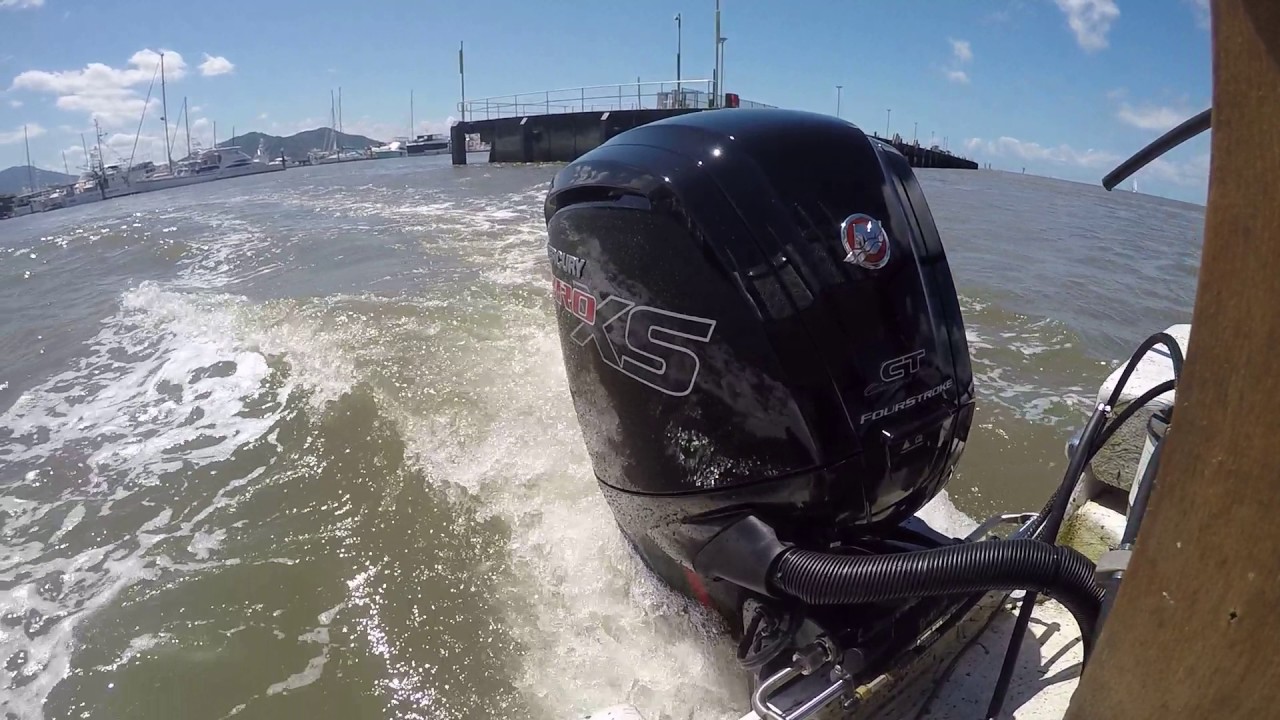 Mercury 115 Pro XS water test