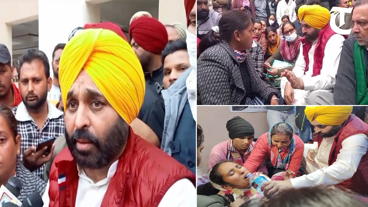 Patiala: AAP leader Bhagwant Mann targets Sidhu over his announcements of freebies